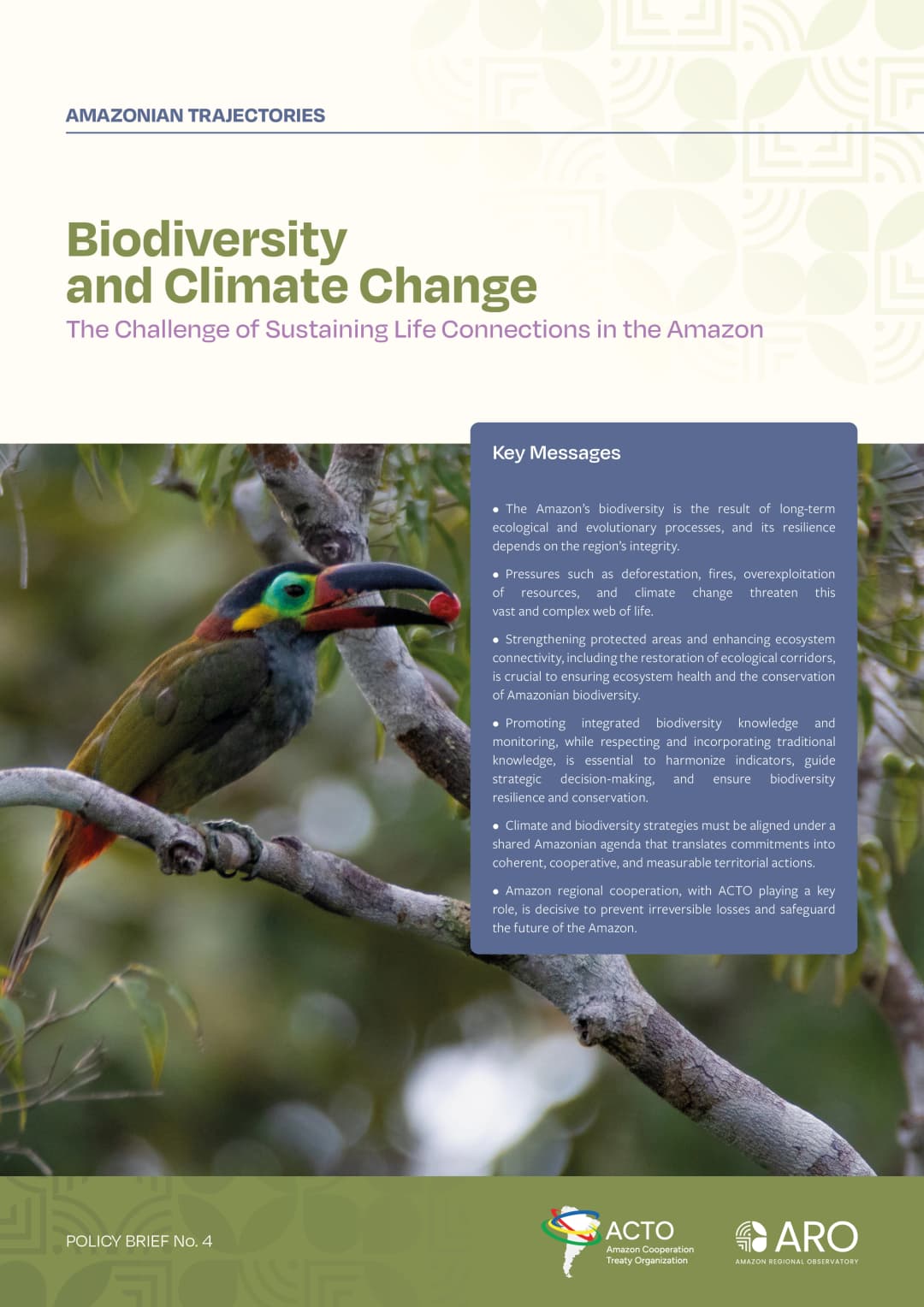 Biodiversity and climate change