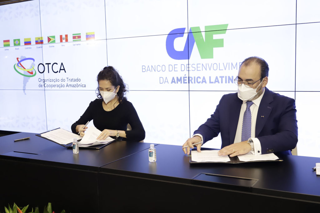 OTCA y CAF firman acuerdo para mejorar las condiciones de vida de la población de la Región Amazónica