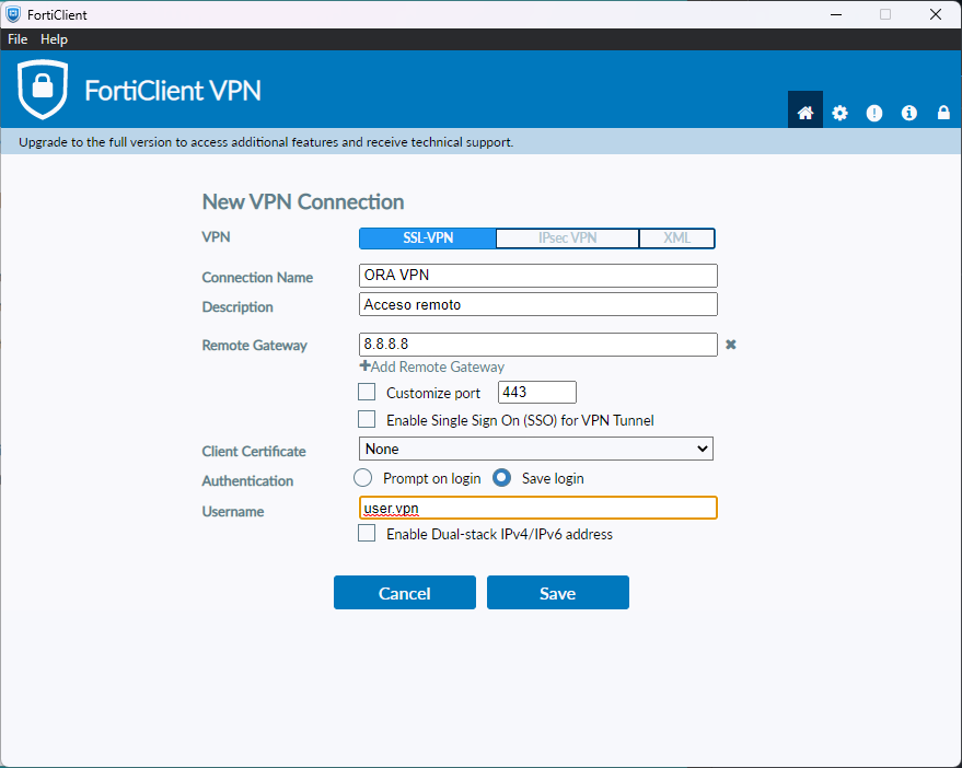 Client VPN Config