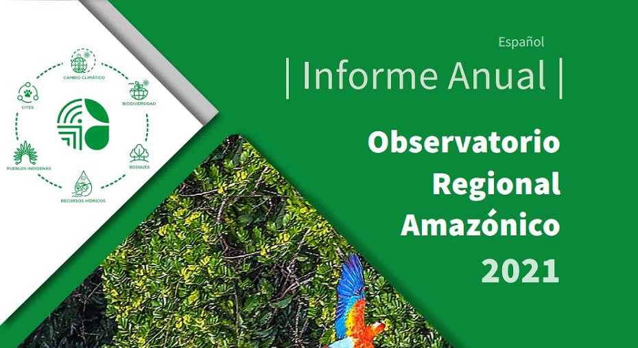 Relatório Anual Observatório Regional da Amazónia 2021