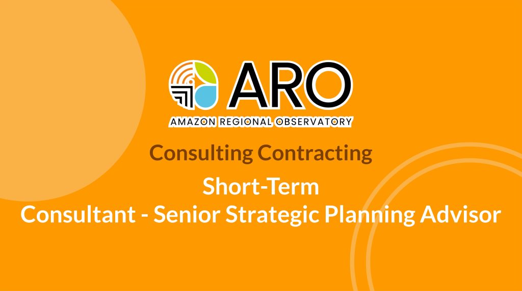 Short-Term Consultant – Senior Strategic Planning Advisor